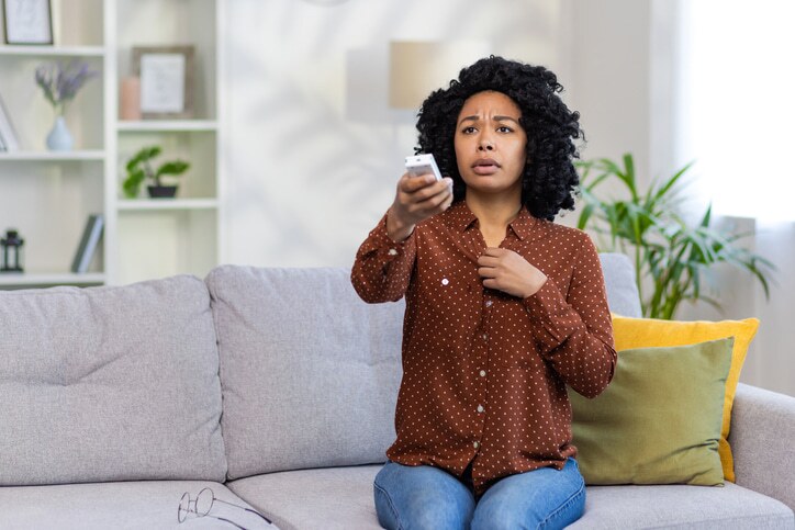Woman Needs Same-Day HVAC Repair